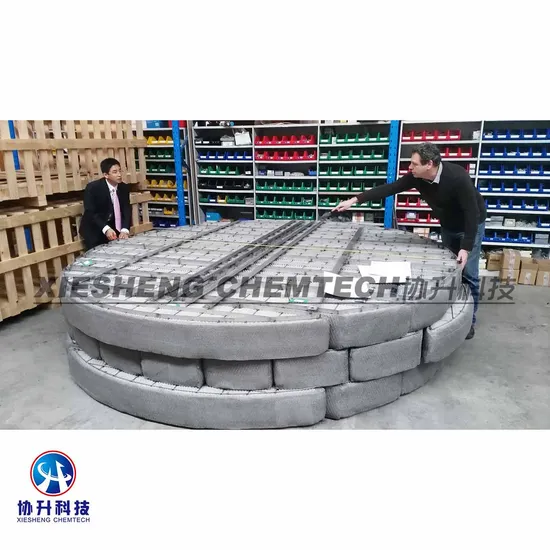 Co-Knit Wire Mesh Pad for Efficient Gas and Liquid Separation